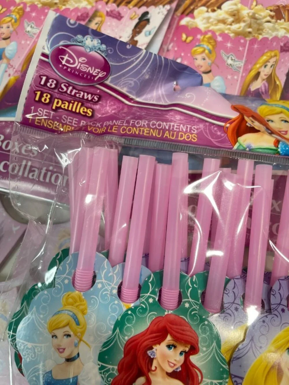 Disney Princess Birthday Party Decor Favors Lot Loot Goodie Bag Filler for 12